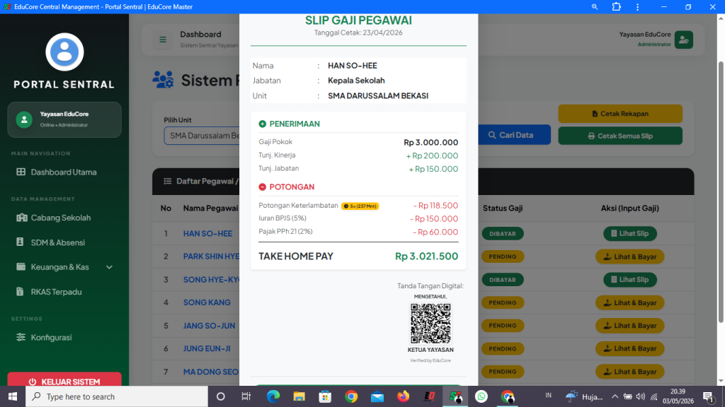 slip gaji